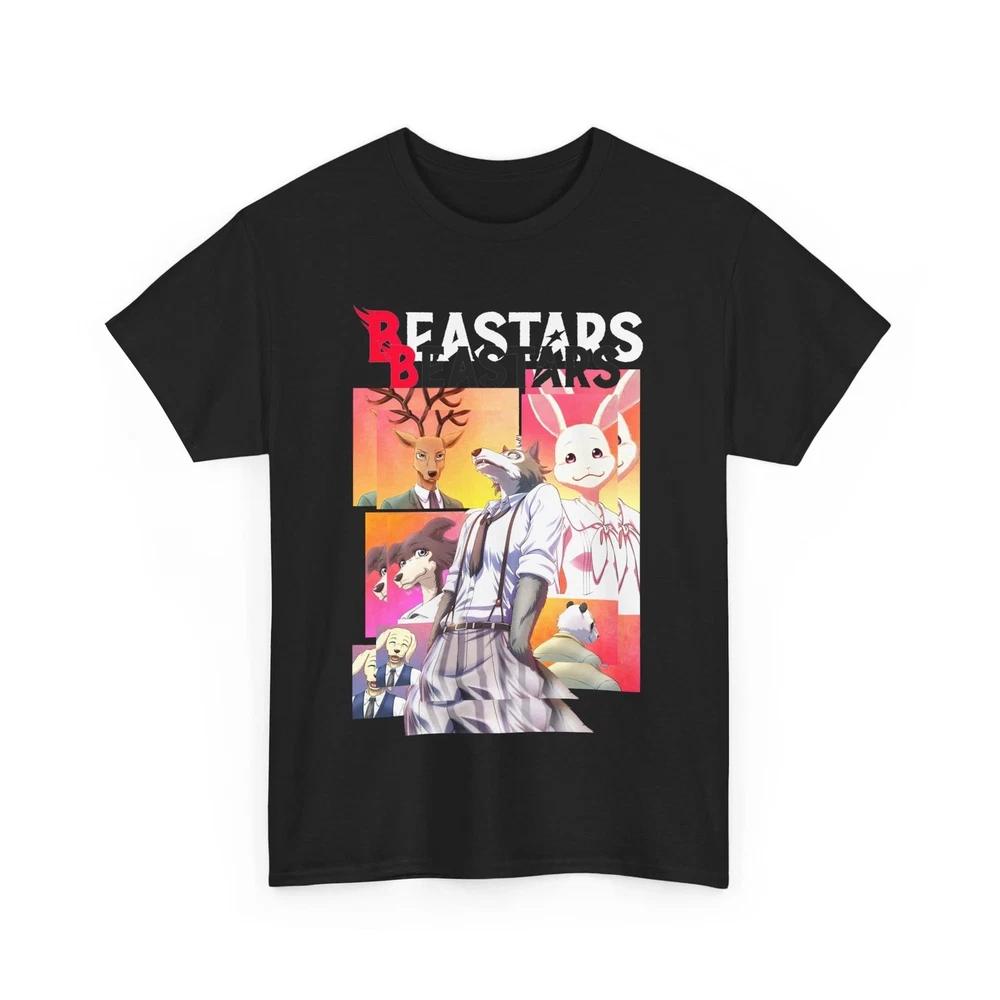 Anime Beastars Legoshi Black T Shirt S