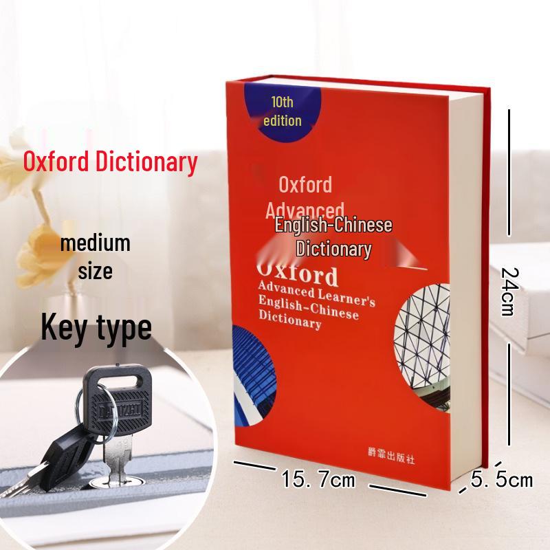 Large Combination Lock Book Safe Piggy Bank for Kids – Cute Birthday Gift for Paper Money and Coins