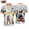 Hot Selling Summer Fashion New Product Dragon Ball Angel Bilus 3D Printed T-shirt Hip-hop Street  T-shirt Plus Size