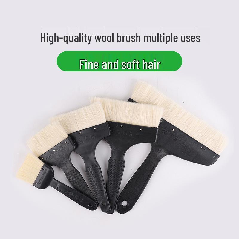 

Пензлі для фарбування з вовни та поліестеру - доступні розміри від 1 до 8 5-inch Wool Brush [1 piece, free shipping]