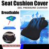 Breathable Motorcycle Gel Seat Cover Cushion With Memory Foam Base Waterproof Surfaces Universal for Most Motorbikes