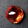 Natural Orange Sapphire Loose Gemstone 8.15 Ct Square Cut September Birthstone for Gem Collections