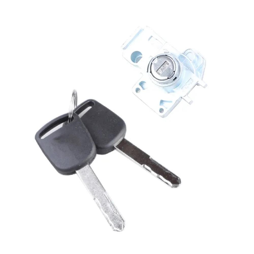Left Driver Side Door Lock Cylinder w/ 2 Keys Fit For Honda Accord 2008-2012