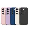 Compatible with Vivo V29 5G: Solid Color Rubik's Cube Liquid Silicone Soft Shell – Full Coverage & Drop-Proof