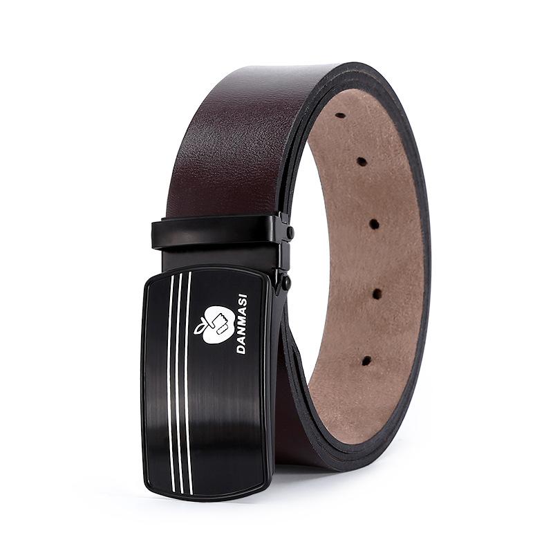 

Ремень мужской высококачественный гладкий пряжка повседневный ремень классический средний зеленый ремень