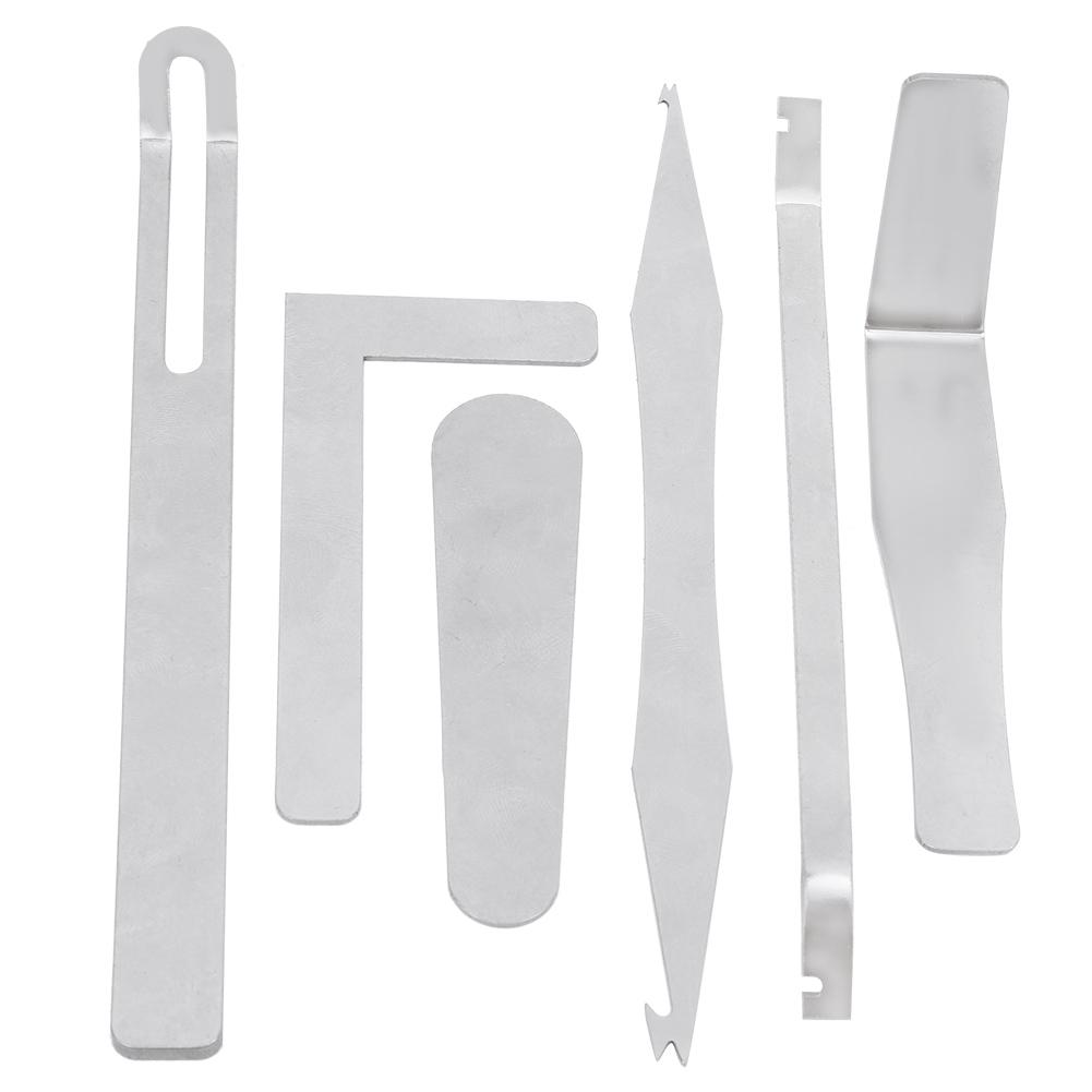 6 buc. Instrument de reparat saxofon pentru flaut, piccolo, instrument muzical de suflat, accesorii