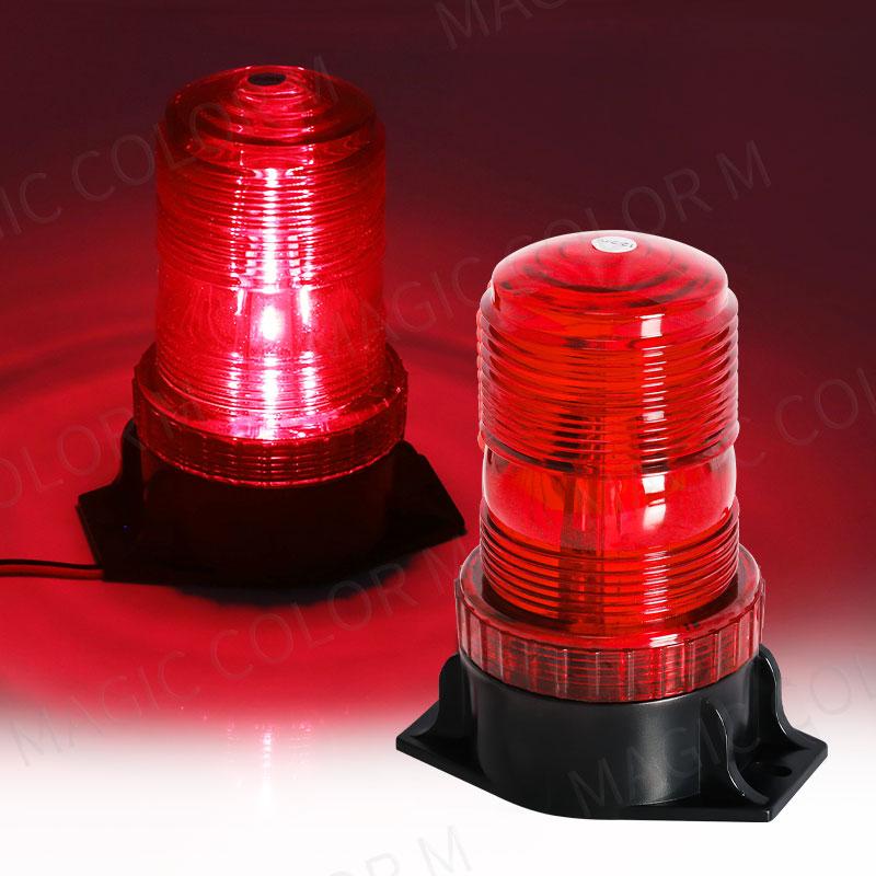 12-24V 48V 60V 80V 30 LED Vysoce výkonné výstražné zábleskové světlo maják pro vysokozdvižný vozík školní autobus jantarové modré červené