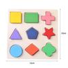 Giocattoli Montessori in Legno Blocchi da Costruzione per Bambini Classificatore di Forme Alfabeto Numeri Puzzle Jigsaw Giocattolo Educativo per Bambini Regalo per Bambino
