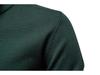 2024 Men's Pure Cotton Stand Collar Zipper Sweater - Half-Slim Solid Color Knitwear
