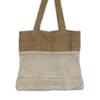Jute and Cotton Tote Bag, Natural