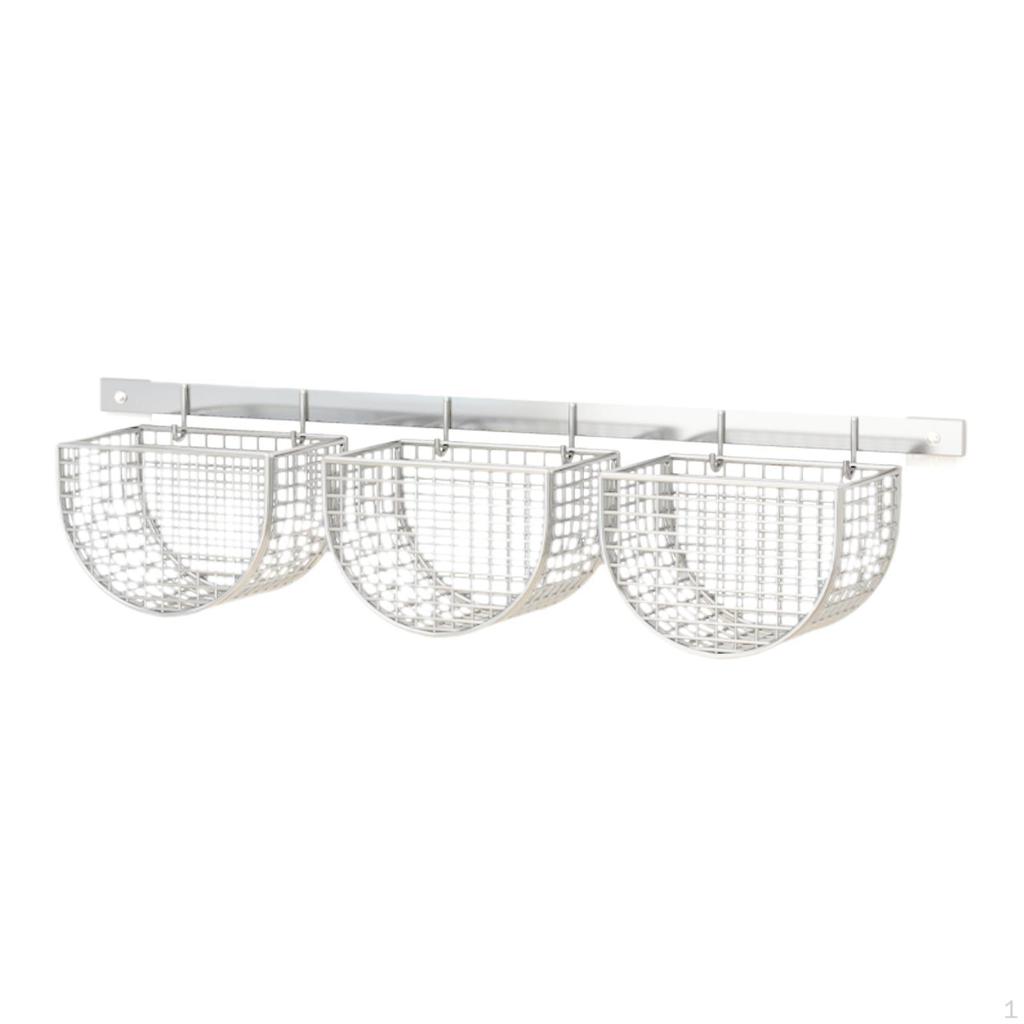 Collapant Basket, Garlic Guard, Kitchen Organizer Who Space in The Container for