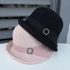 New Spring and Summer Face Cover Hat Children's Fashionable Versatile Face Small Bucket Hat High Quality Breathable Curling Sunscreen Basin Hat