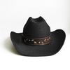 Sombrero de Vaquero Occidental de Ala Ancha Sombrero Tejido a Máquina Para Mujeres Hombres Protección Solar para Exteriores Playa Viajes Vacaciones