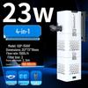 Three-in-One Submersible Fish Tank Pump with Built-in Filter & Aeration