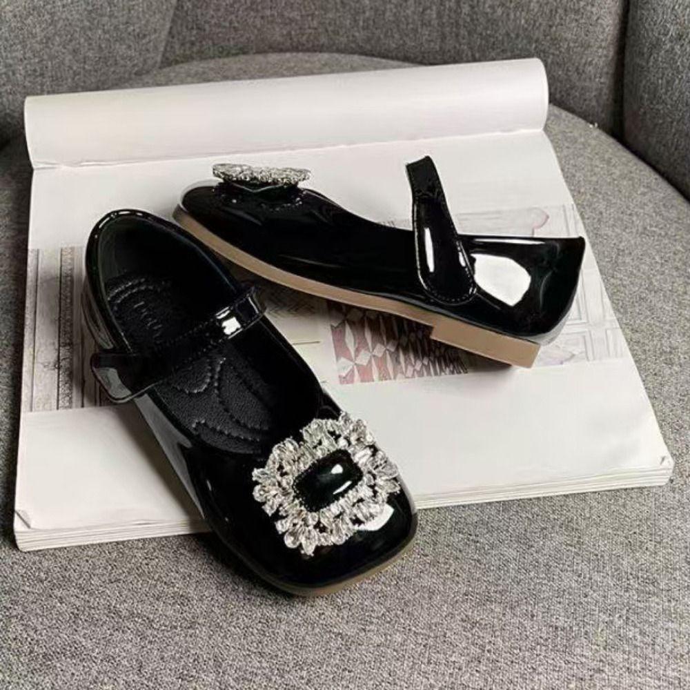 PU Kids Shoes Soft Soled Girl Princess Shoe Children Shoes Children Leather Shoes Spring Season