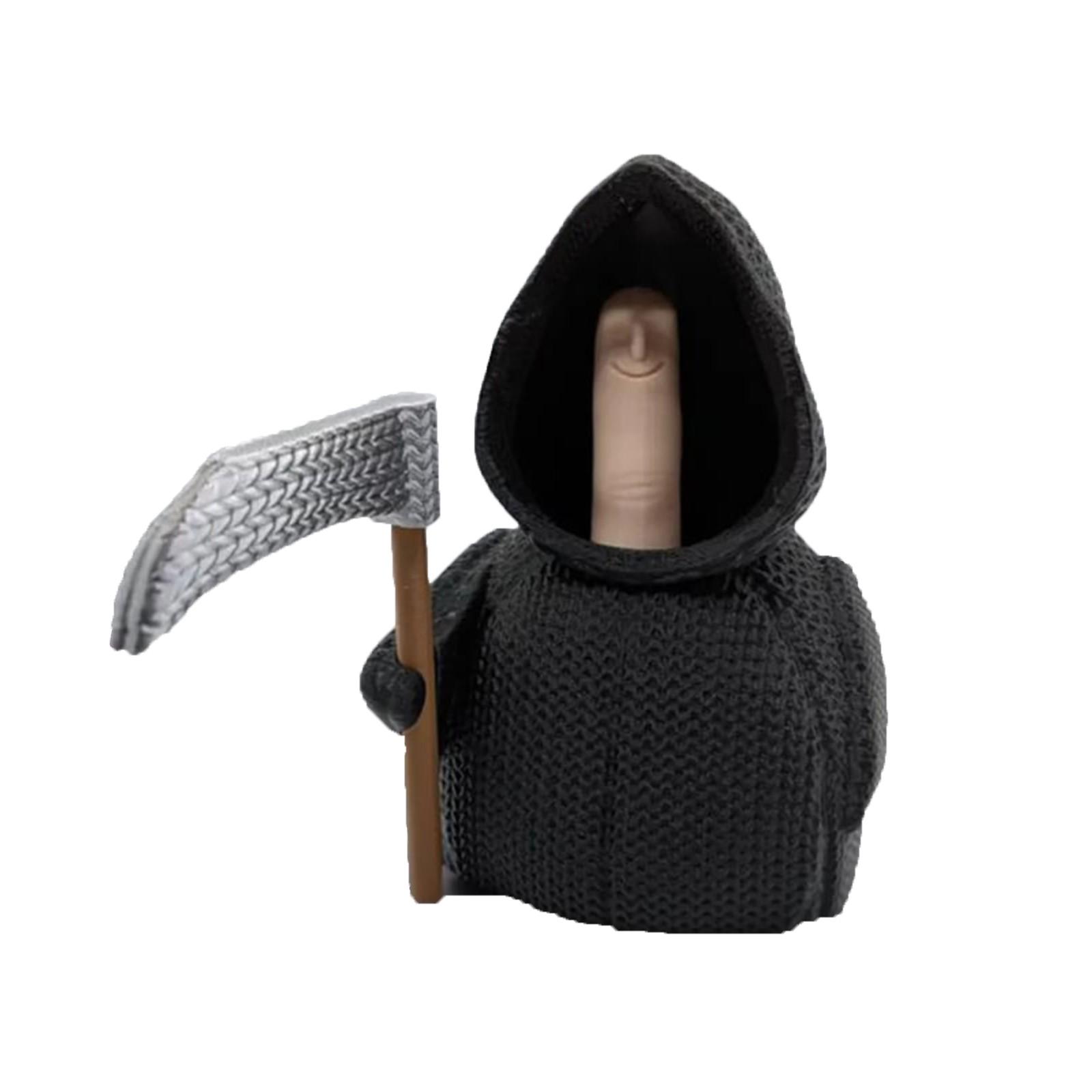 

Вязаный средний палец Grim, украшение рабочего стола, интересный подарок