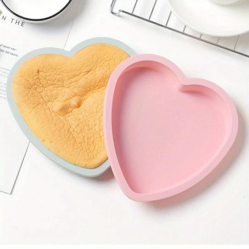 6 Inch Kitchen Bakeware Small Molds Cake Pan Silicone Cake Mold  Muffin Baking Tools Cute and Small for Easy Use