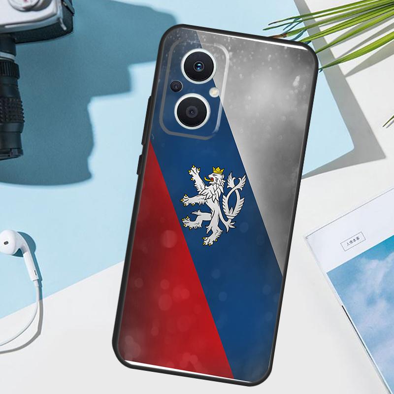 Czech Republic Czech Flag Case For OPPO Reno 13 13F 12 11 F 8T 7 8 10 Pro OPPO Find X8 X6 X3 Pro X5 Lite Cover Funda