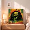 Bob Marley One Love Reggae Music Vibes 5D Diamond Painting Round Diamond Rhinestones Mosaic Diamond Embroidery Wall Paintings Rhinestones Gift Framele