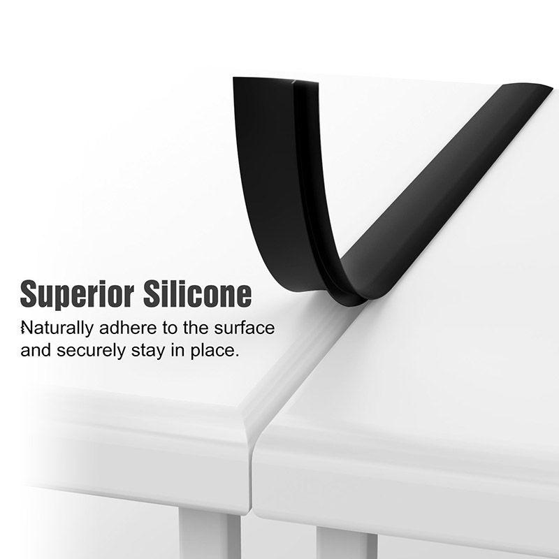 Premium Silicone Kitchen Stove Counter Gap Cover With Timeless Design And Versatile Fit