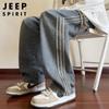 JEEP SPIRIT Men's Straight Loose Fit Jeans