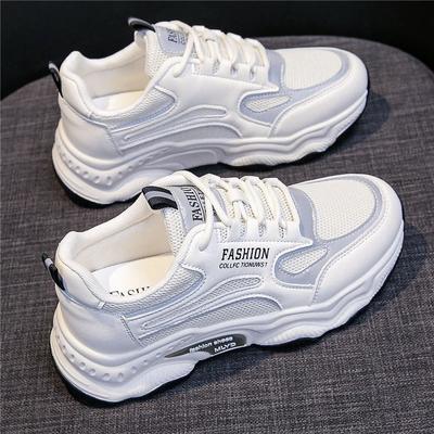 Women's Spring Casual Sneakers  New Style Fashion Elevated Mesh Breathability Comfortable Anti-Slip Sports Running Shoes