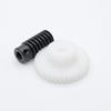 0.8M 1:1 Standard Precision Worm Gear Set POM 20/30/40/50 Teeth Turbine Quality Parts 5/6MM Reducer Lightweight Low Noise