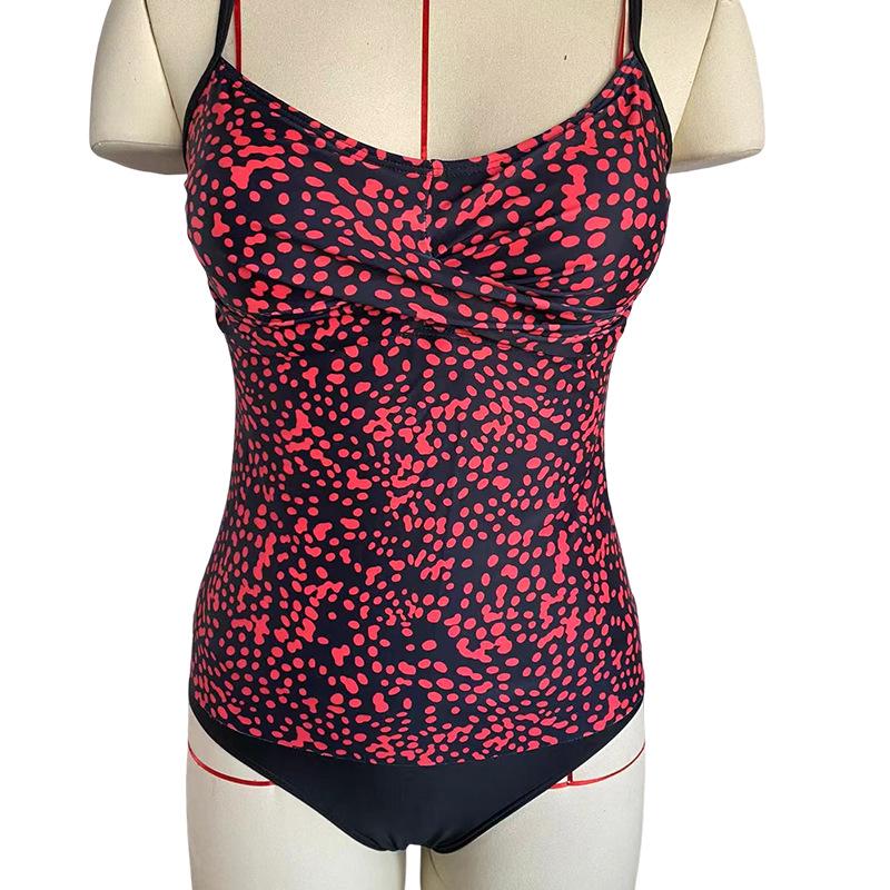 

Элегантный купальник большого размера без спинки для женщин - Европейский и американский стиль, консервативный и стильный для пляжа или горячих источников L