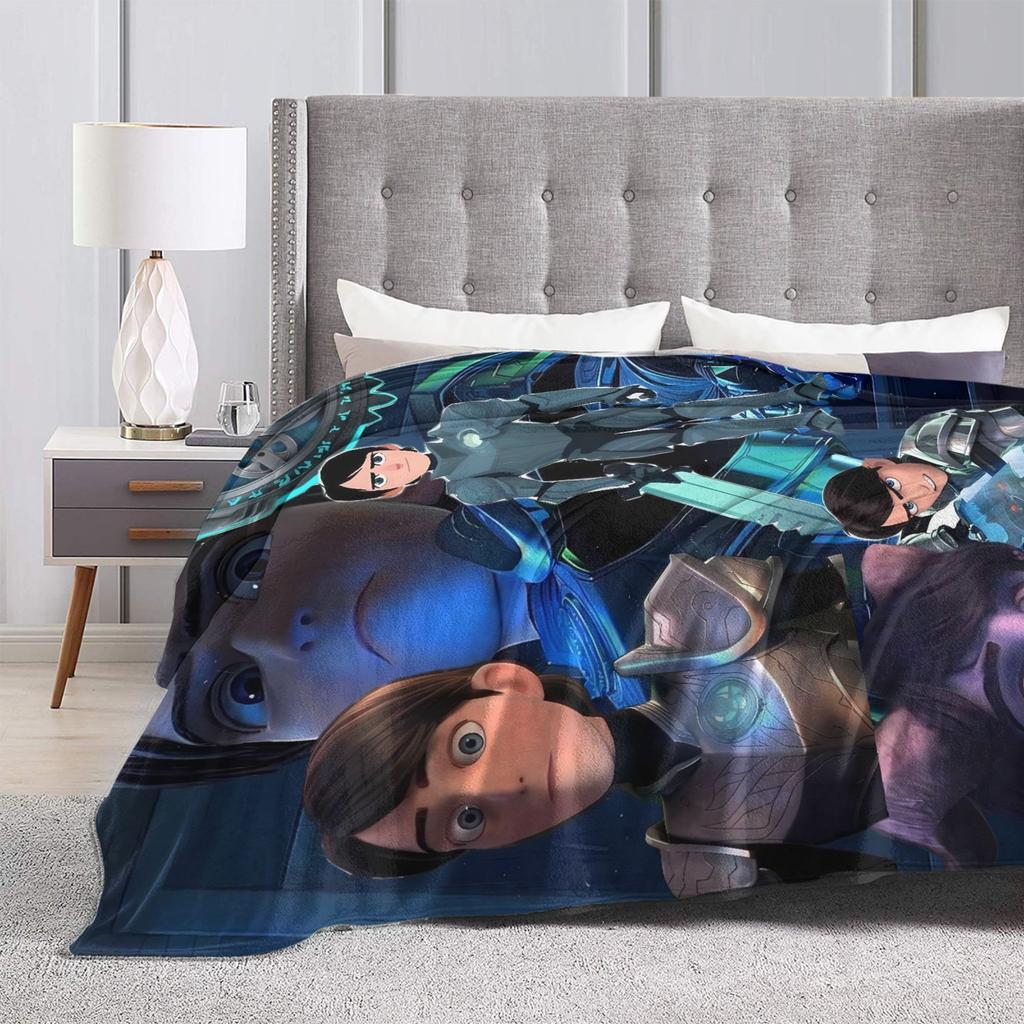 Trollhunters Tales Of Arcadia Soft Blanket Decorative Plush Throw Blanket Print Couch Chair Flannel Bedspread Sofa Bed Cover
