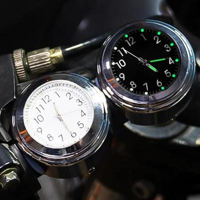 Motorcycle Handlebar Mount Clock Motocross Handlebar Mount Watch Motorcycle Handlebar Waterproof Clock For Dirt Cycle Motocross