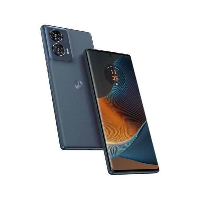Smartphone Motorola Moto Edge 50 FUSION En Bleu Guimauve Avec Écran 6,7" pOLED 144 Hz Full HD+, 1080 X 2400 Pixels, 12 Go De RAM