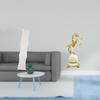 Living Room Standing Lamp Shade with Horse Figurine Modern Statue Collection Tabletop Ornament