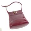 HERMES vintage Alix Crossbody Shoulder Bag Leather Bordeaux Based/GoldHardware
