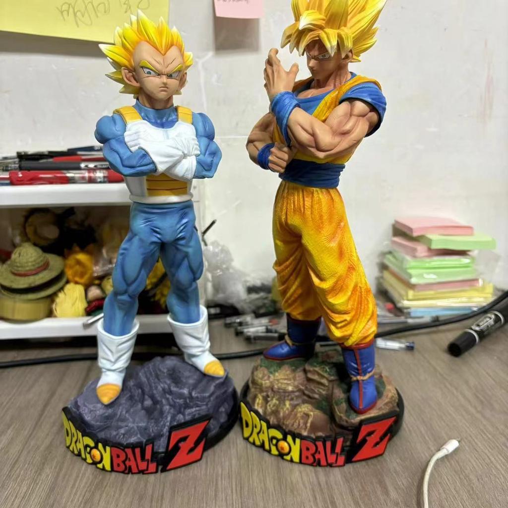 Anime Drogan Boll Vegeta Figure Son Gocool Figures Super Saiyan Pvc Action Figures Gk Statue Collection Model Toy Gifts