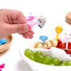 Fruit Fork Mini Cartoon Kids Fruit Pick Toothpick Bento Lunches Party Decor