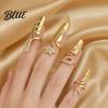 Manicure Compatible Jewelry Universal Fit Nail Ring Lightweight Adjustable Opening