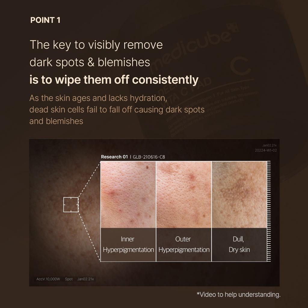 Medicube Deep Vita C Pad 150g (70 Pads)