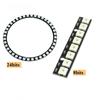 1/2PCS LED Lamp Panel Module WS2812 Driver RGB LED Controller Module SMD5050 RGB LED Ring Board For Arduinos