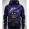 Men's Fall/Winter Halloween Funny Pumpkin 3D Printed Hooded Hoodies & Sweatshirts (men’s)