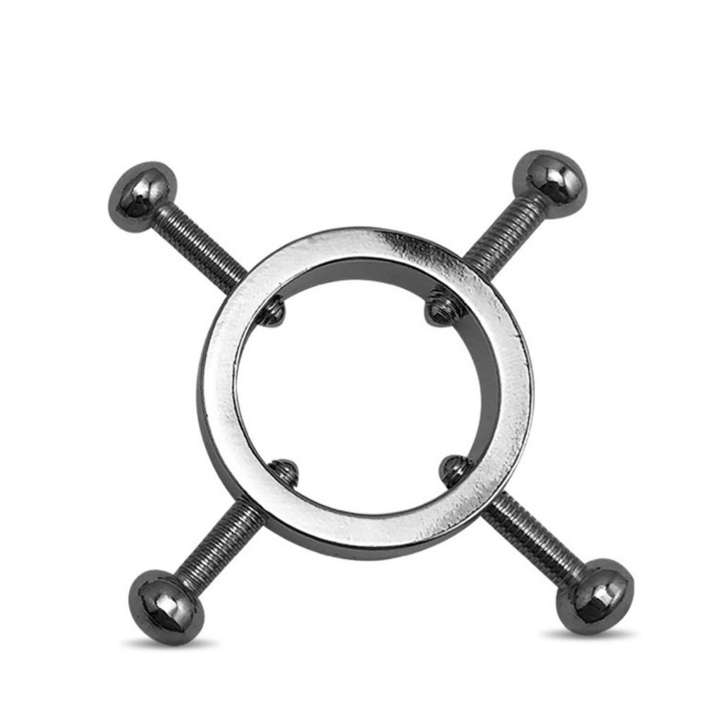 2 pcs Clip Clamps Adjustable Metal Rings for Men Women