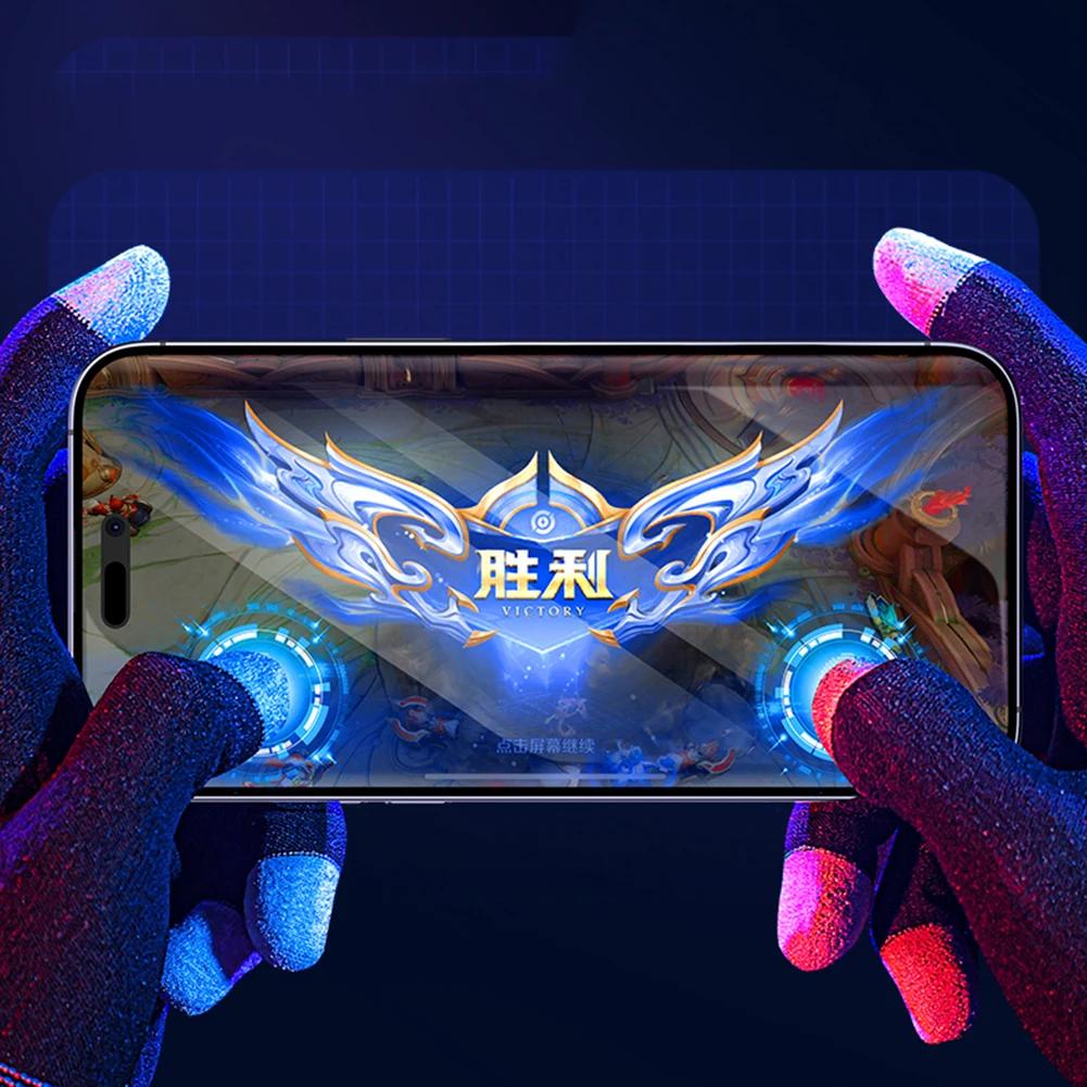 1 Pair Touch Screen Gloves Highly Sensitive Game Playing Gloves Anti-Sweat Keep Warm for PUBG E-Sports Sara Gaming Gloves