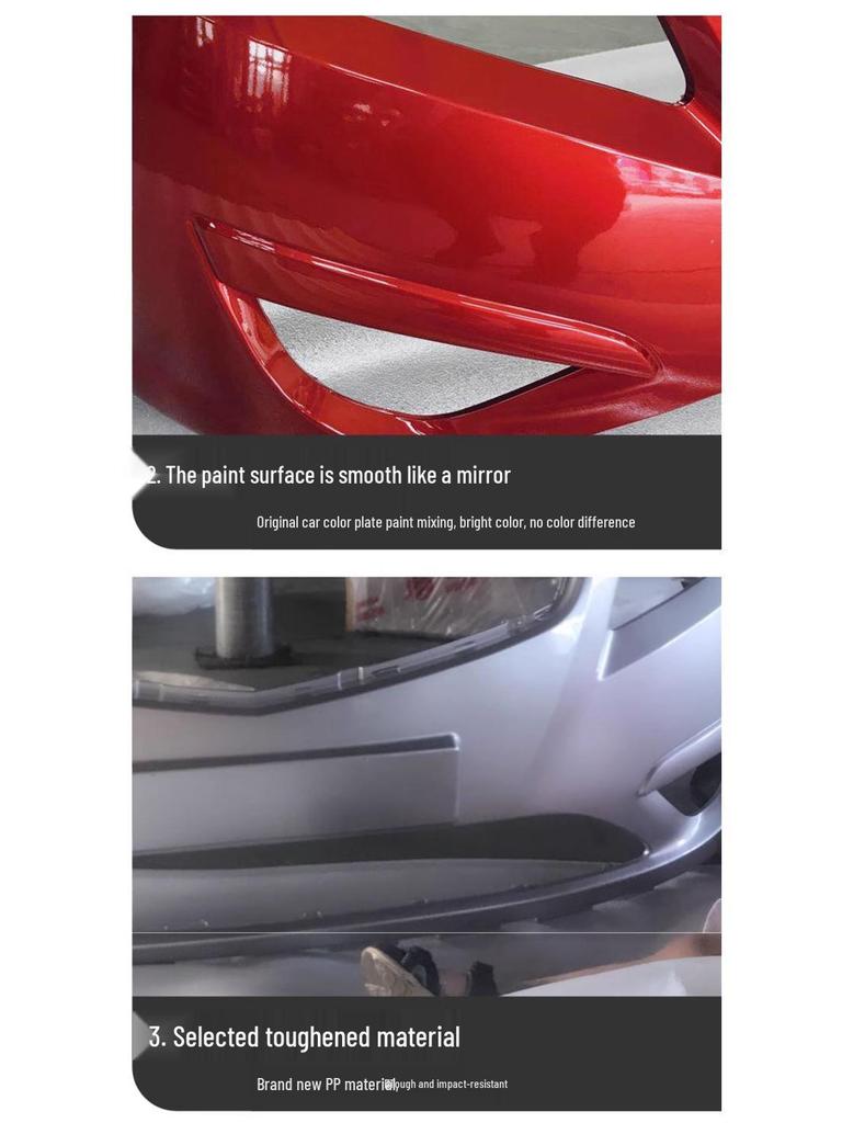 Kompatibel mit Beijing Hyundai Elantra Modellen 08-10, 11 und 17-18: Stoßstange und Stoßfänger vorne und hinten.
