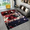 Fashion Kpop Stray Kids Non-Slip Area Rug for Living Room,Bedroom,Playroom,Soft Carpet Floor Mat Home Decor Rug Kids Room Gift