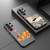 Funda Back Phone Cover Case for Samsung Galaxy S22 S21 S26 Note 20 Ultra 10+ S20 FE S25 Ultra S23 FE S24 Plus Creative Art Cat