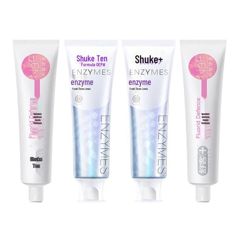 

Shuke Enzyme Toothpaste Combo - Lime Whitening & Anti-Cavity Protection