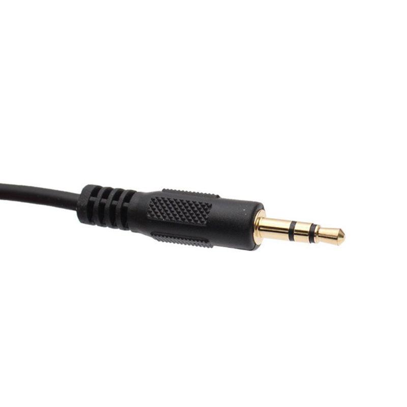 Car Stereo Aux input Vehicle Lead Cable Adaptor 3.5MM Audio Player With Two Radio Keys 150cm Fit for