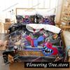 Cartoon Mugman Cuphead Bedding Set Duvet Cover Bed Set Quilt Cover Pillowcase Comforter king Queen Size Boys Adult Bedding Set