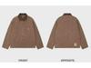 American Retro Lapel Workwear Jacket - Spring/Autumn 2023 Trendy Brand Loose Cotton Top