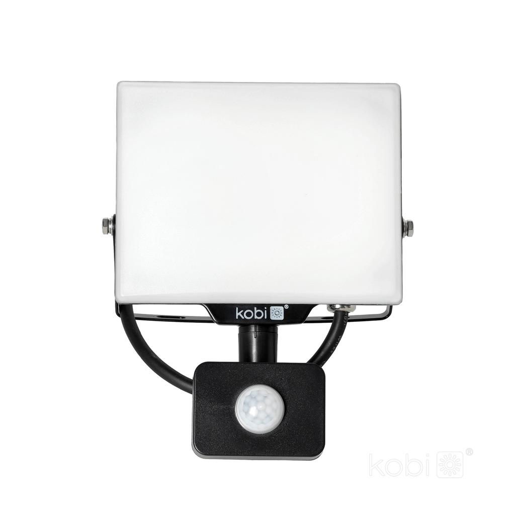 LED floodlight with motion sensor 30W 6000K IP54 black