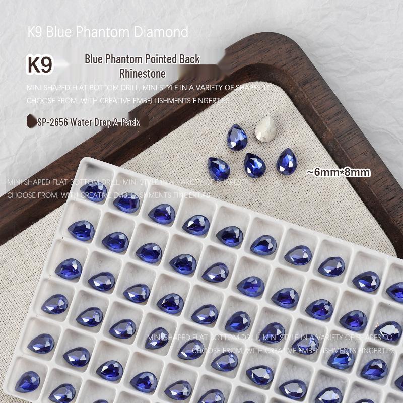 

Украшения для нейл-арта K9: Бриллиант с острым дном, Скрученное сердце, Прямоугольник, Восьмиугольник, Толстый квадрат, Бриллиант «Синий фантом воды» (2pcs)